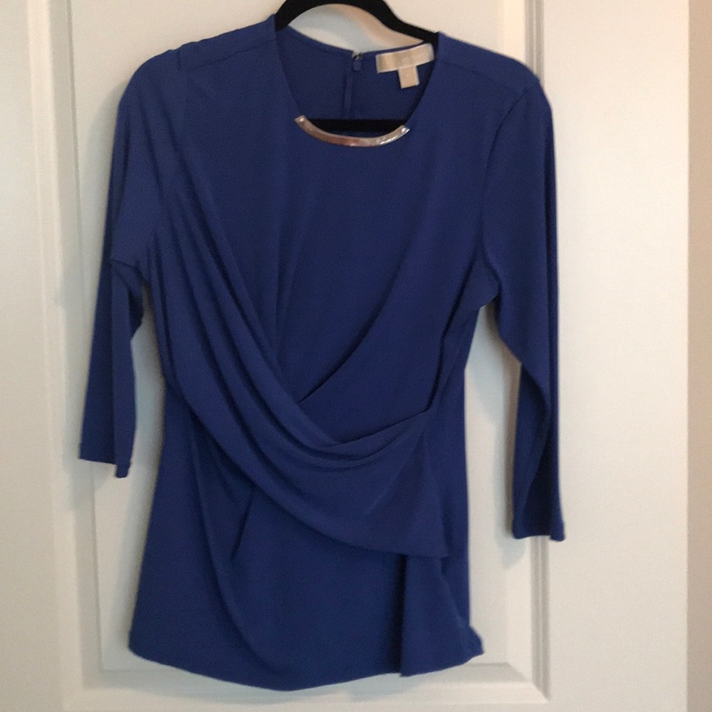 Michael Kors gorgeous blue top